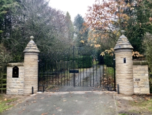 Unique gate posts!