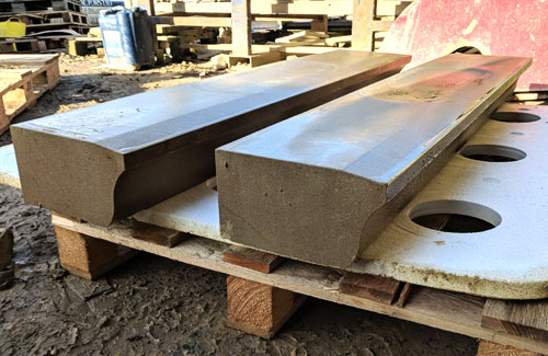 Bespoke Yorkshire stone copings