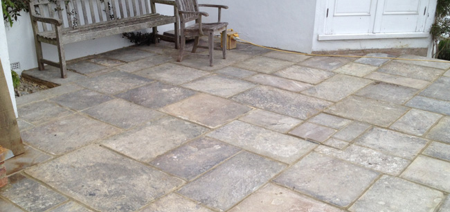 Yorkstone Reclaimed Paving Slabs