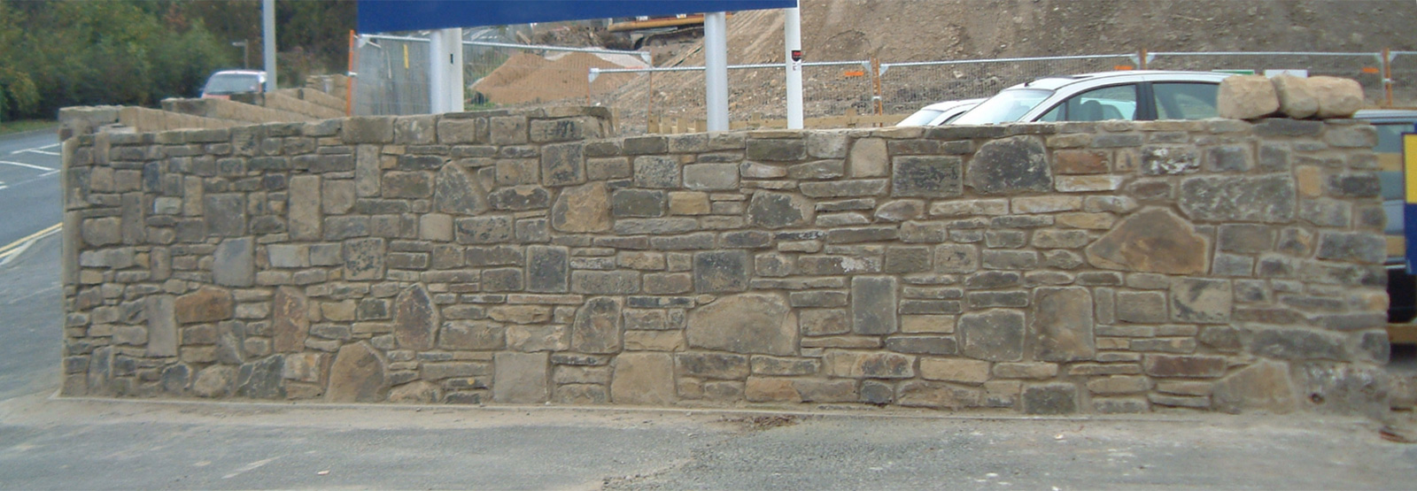 Old Random Yorkshire Stone Walling